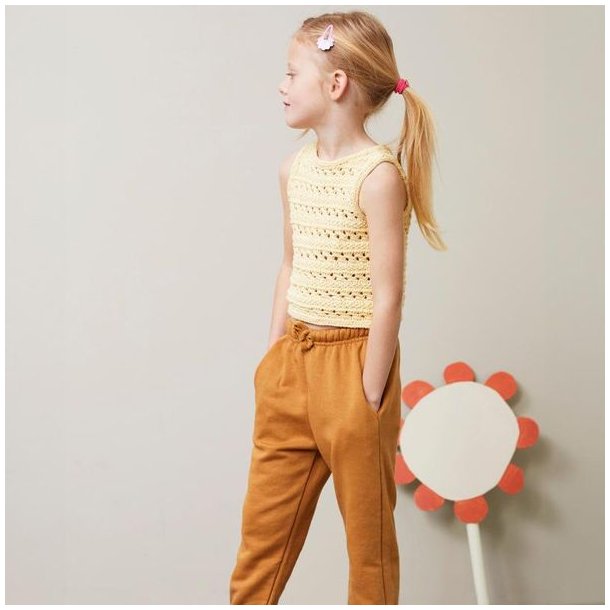 Erle sommersinglet - Strikkekit af Rauma