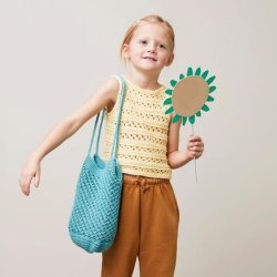 Erle sommersinglet - Strikkekit af Rauma