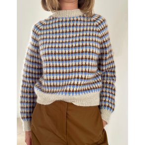 Facet Sweater - Strikkekit fra Le Knit