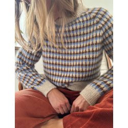 Facet Sweater - Strikkekit fra Le Knit