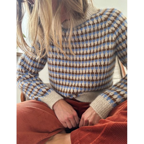 Facet Sweater - Strikkekit fra Le Knit