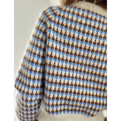 Facet Sweater - Strikkekit fra Le Knit