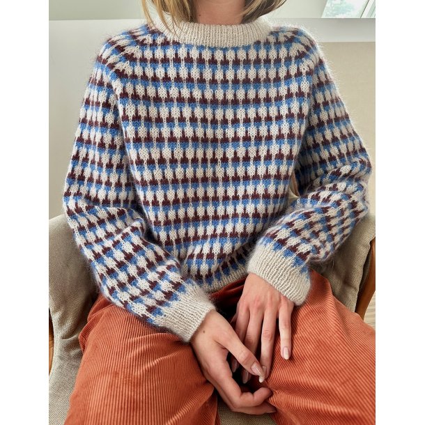 Facet Sweater - Strikkekit fra Le Knit