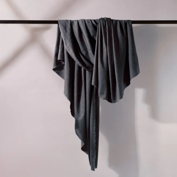 Flake Bomuld/viskose charcoal pr 0,25 m. - Atelier Brunette