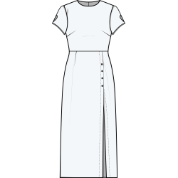 Moon Dress - Puff And Pencil