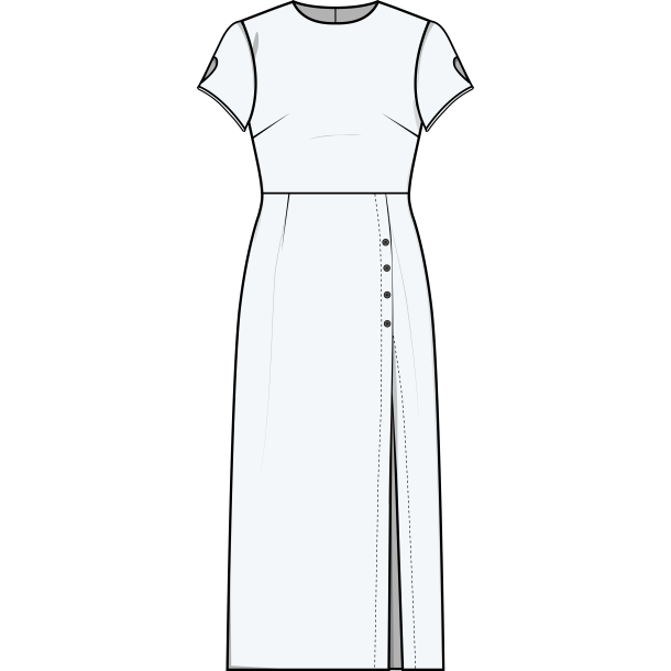 Moon Dress - Puff And Pencil