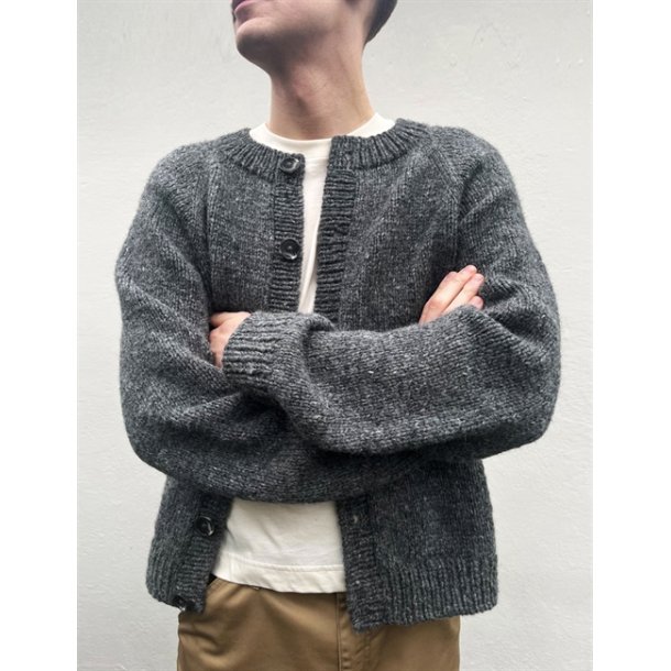 Foundation Cardigan Man - Strikkekit fra LeKnit