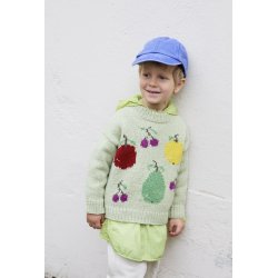 475-1 Frugtfestsweater strikkekit fra Rauma