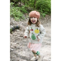 475-1 Frugtfestsweater strikkekit fra Rauma