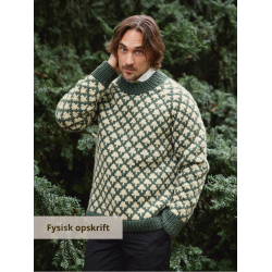 Christmas Tree Sweater Man 2511_3 - Strikkeopskrift fra Sandnes 