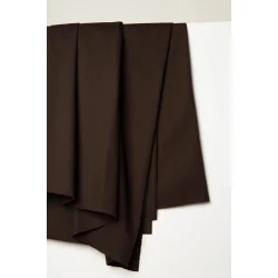 Gabardine Light Oat Chocolate pr 0,25 m. - Atelier Brunette