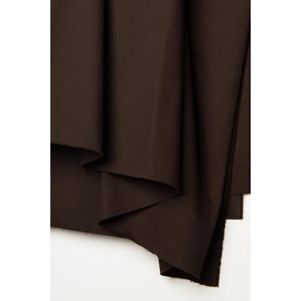 Gabardine Light Oat Chocolate pr 0,25 m. - Atelier Brunette