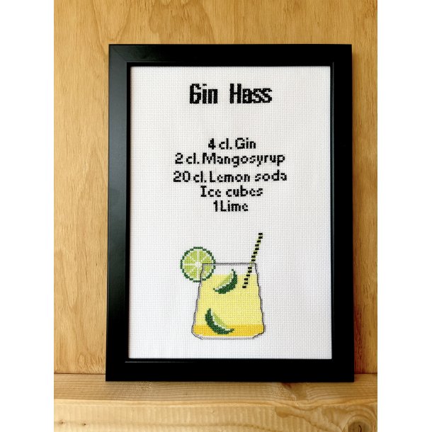 Gin Hass billede 2040-3 Str. 20 x 29 cm.