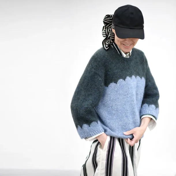 Bella Blocking - Strikkekit af Anne Ventzel