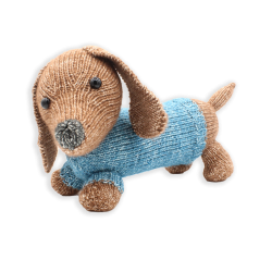 Ria Dachshund DIY/lav selv strikkekit