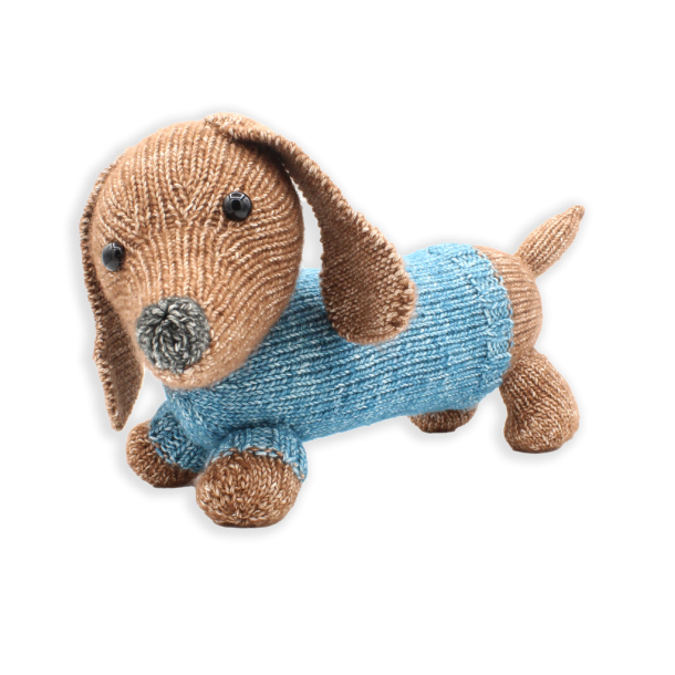 Ria Dachshund DIY/lav selv strikkekit