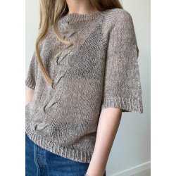 Busan Tee - Strikkekit fra Aegyoknit i Hr Silke fra Gepard