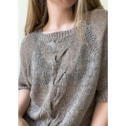 Busan Tee - Strikkekit fra Aegyoknit i Hr Silke fra Gepard