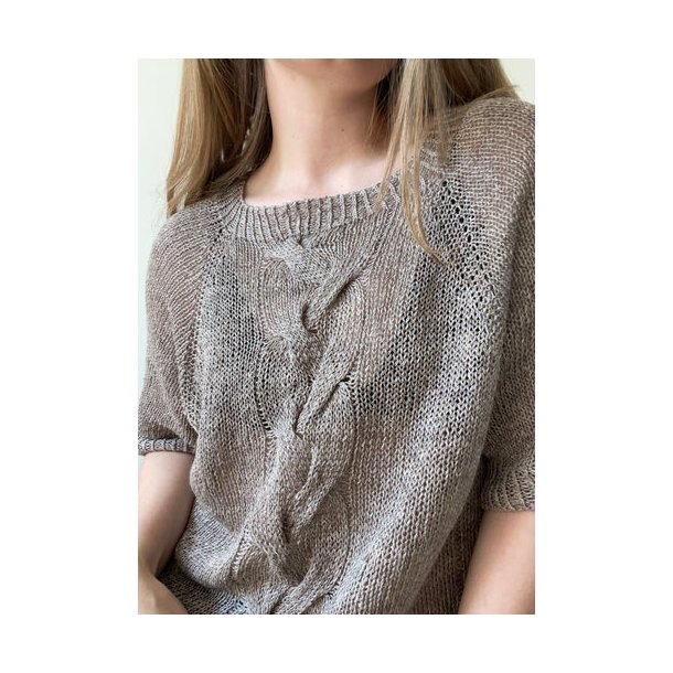 Busan Tee - Strikkekit fra Aegyoknit i Hr Silke fra Gepard