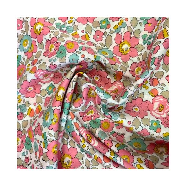 Liberty Betsy Liberty Fabrics - rosa pr 0,25 m