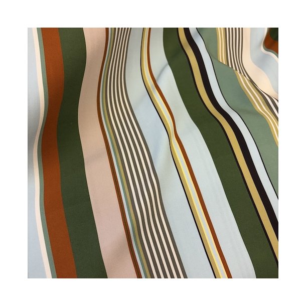 Italiensk viskosestof med striber II pr. 0,25 m