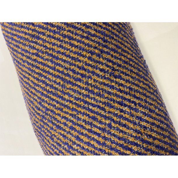 Italiensk uldblanding bl/camel pr 0,25 m.