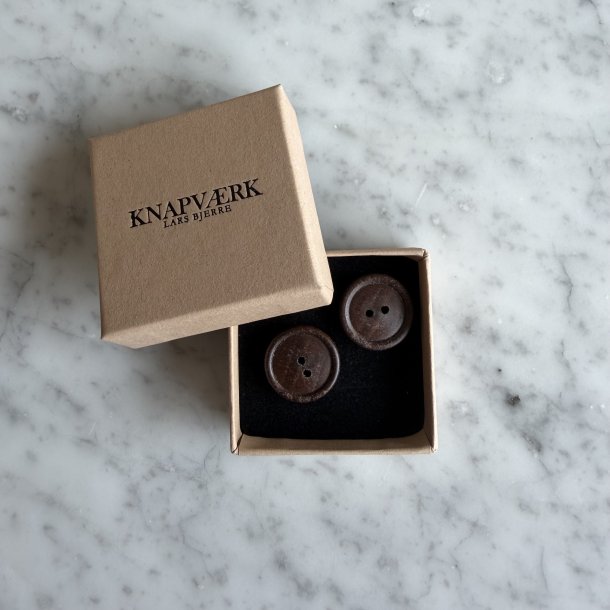 KNAPV�RK � Mol� tr�knap i valn�d � 22 mm - pr. stk.