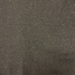 Italiensk sildebensvvet uld i mrk brun med tweed pr. 0,25m