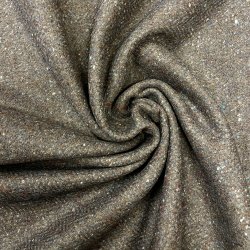 Italiensk sildebensvvet uld i gr/bl med tweed pr. 0,25m