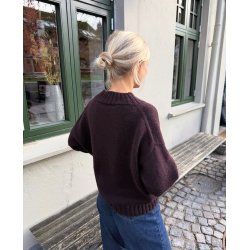 Hannah Sweater V-neck - Strikkekit fra PetiteKnit