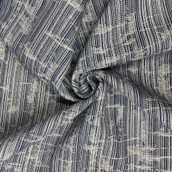 Denimstof med syninger - pr. 0,25 m