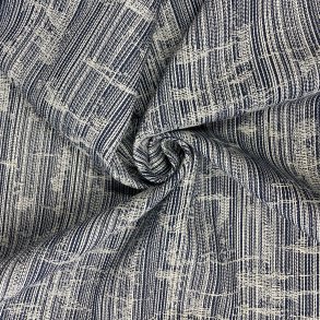 Denimstof med syninger - pr. 0,25 m