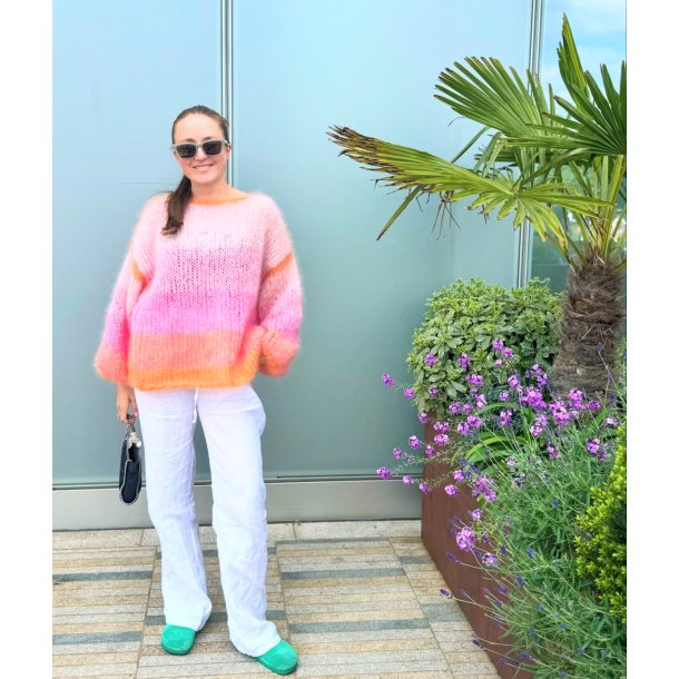 Sj�bris Sweater Sunset Edition - strikkekit fra Klin Cocos