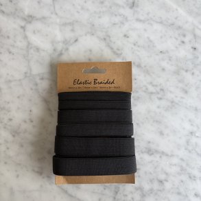 Stor pakke elastik sort - 10, 14 og 18 mm.