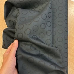 Italiensk deadstock - let uldstof - pr 0,25 m