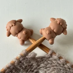 Maskestopper  Fr (brunt), 3D