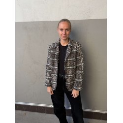 Boucle stof pr 0,25 m.