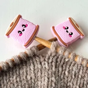 Maskestopper - Garnngle rosa