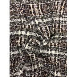 Boucle stof pr 0,25 m.