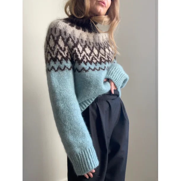 San Sweater 4 farver - Strikkekit fra Aegyoknit