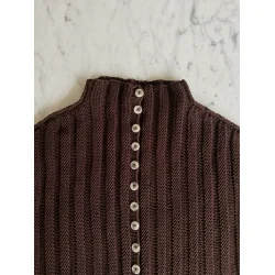 Axis Cardigan (ensfarvet) - Strikkekit fra Spektakelstrik 