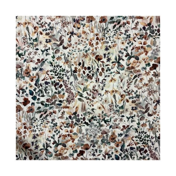 Liberty Stof med blomster pr 0,25 m