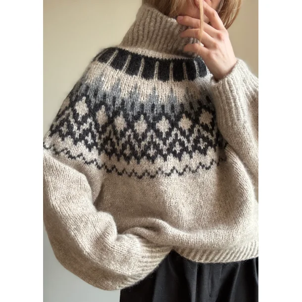San Sweater 3 farver - Strikkekit fra Aegyoknit
