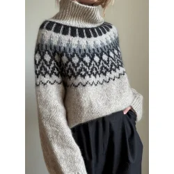 San Sweater 3 farver - Strikkekit fra Aegyoknit