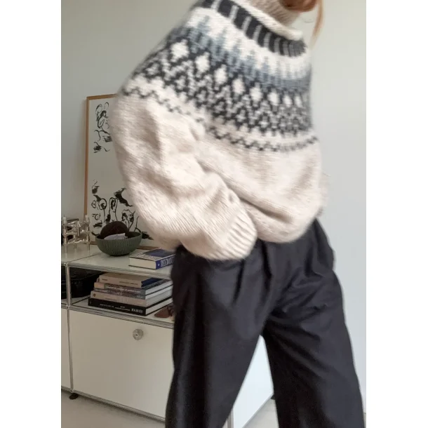 San Sweater 3 farver - Strikkekit fra Aegyoknit