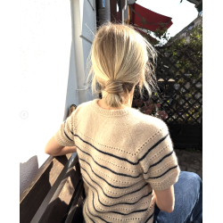 Ida Tee strikkekit fra Petiteknit i Cashmere