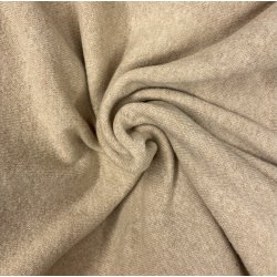 Italiensk Uldstrik i Beige pr. 0,25m 