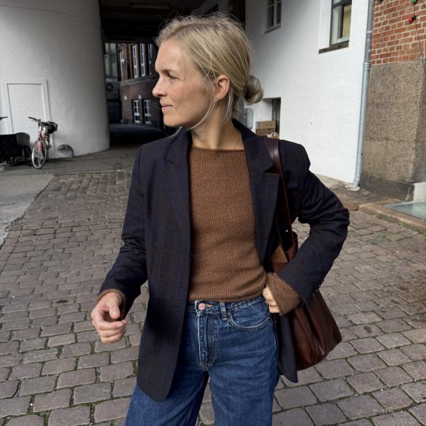 Ivy Blouse Cardiff Cashmere Prime- Strikkekit fra PetiteKnit