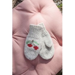 475-4 Kirsebrvanter strikkekit fra Rauma