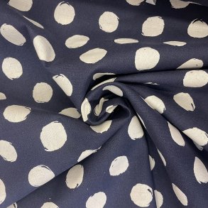 Kokka lrred i hr i Navy med prikker - pr. 0,25m